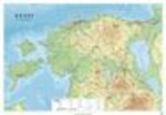 Eestimaa üldgeograafiline seinakaart. 1:400 000