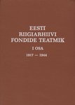 Riigiarhiivi fondide teatmik