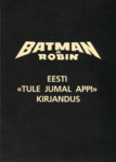Eesti «Tule jumal appi» kirjandus