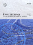 Proceedings of the Estonian Academy of Sciences