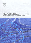 Proceedings of the Estonian Academy of Sciences