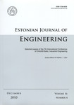 Estonian Journal of Engineering. Volume 16. 2010/4