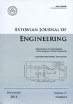 Estonian Journal of Engineering. Volume 17. 2011/4