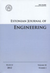 Estonian Journal of Engineering. Volume 18. 2012/1