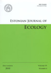 Estonian Journal of Ecology. Volume 59. 2010/4