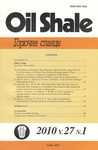 Oil Shale. Vol 27. 2010/1