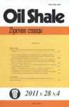 Oil Shale. Vol 28. 2011/4