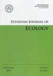Estonian Journal of Ecology. Volume 61. 2012/3