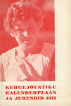 Kergejõustiku kalenderplaan ja juhendid 1975