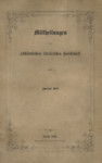 Mittheilungen der Ehstländischen literärischen Gesellschaft