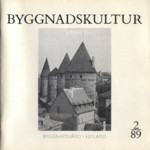 Byggnadskultur 2/89