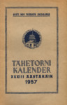 Tartu Tähetorni kalender 1957. aastaks