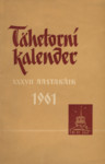 Tartu Tähetorni kalender 1961. aastaks