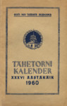 Tartu Tähetorni kalender 1960. aastaks