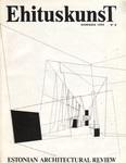 Ehituskunst. Estonian Architectural Review 8/1993