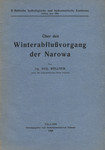 Über den Winterabflußvorgang der Narowa