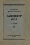 Tallinna Eesti Majandusühisuse Kalender 1933. VII aastakäik