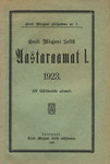 Eesti Misjoni Seltsi Aastaraamat. 1923. (IV läkituslehe asemel)