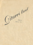 Gitarri laul. Helifilmist «Mustlase kirg», Klavierarrangement H. Uibopuu