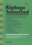 Riigikogu Toimetised