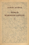 Nimed marmortahvlil