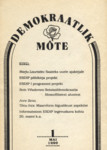 Demokraatlik mõte. 1/1990