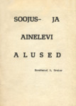 Soojus- ja ainelevi alused