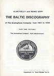 The Baltic Discography of the Gramophone Company from 1901 to 1939