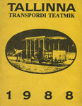 Tallinna transpordi teatmik 1988