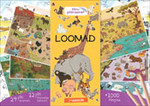 Loomad. Minu pildiraamat. 24 pilti värvimiseks. 12 pilti kleepsudega täitmiseks + 1000 kleepsu