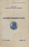 Informatsioonibülletään. Nr. 1 (2), 1956. Veebruar 1956