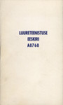 Luureteenistuse eeskiri A8768