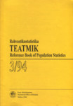 Rahvastikustatistika teatmik. Reference Book of Population Statistics. 3/94