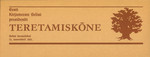 Eesti Kirjameeste Seltsi presidendi teretamiskõne Seltsi koosolekul 13. novembril 1881