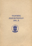 Teatmik sisseastujaile 1991. a