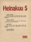 Heinakuu 1991 nr 5