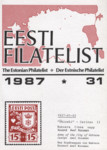 Eesti Filatelist 31, 1987