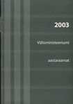 Välisministeeriumi aastaraamat 2003