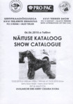 Sertifikaadiõigusega XXVI terjerite erinäitus. XXVI terrier show. 06.06.2010.a. Näituse kataloog. Show cataolgue. FCI 3 rühm + must terjer. FCI 3 group + black terrier