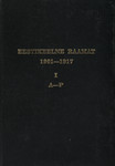 Eestikeelne raamat 1901-1917