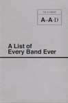 A List of Every Band Ever