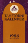 Tartu Tähetorni kalender 1986. aastaks