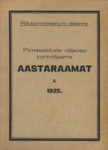 Piimasaaduste Väljaveo Kontrolljaama aastaraamat