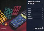 Mobile Phone GA 628. Mobile phone for the GSM network. Users manual
