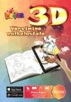 Värvimine väikelastele. 3D värviraamat