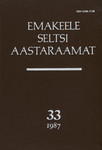 Emakeele Seltsi aastaraamat