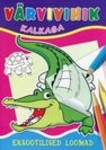 Eksootilised loomad. Värvivihik kalkaga