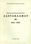 Põllumajanduse Osakonna aastaraamat. 1929-1936