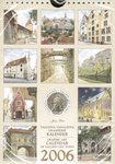 Tallinna vanalinna graafiline kalender 2006. Graphic art calendar of Tallinn old town