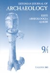 Eesti Arheoloogiaajakiri 9/1